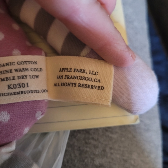 Pig Sock Plush/Glow in the Dark Board Book - Picture 3 of 7